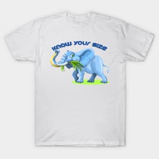 Know Your Size - Inspirational Elephant T-Shirt